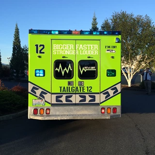 Everyone wins big with Image360 – Burlington’s “Fanbulance”