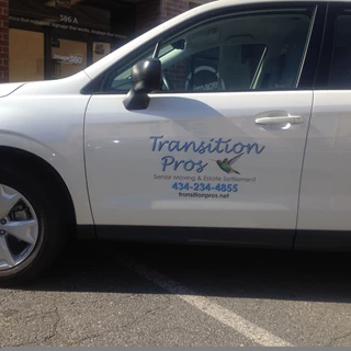 Custom Vehicle Logo and Lettering-Transition Pros-Charlottesville Va